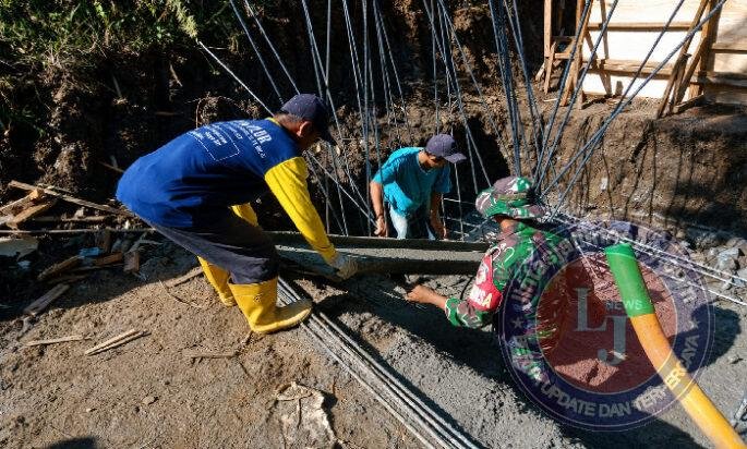 Jembatan Perintis Garuda Tahap V Dibangun, Asa Baru Penghubung Gemarang–Kare Mulai Terwujud