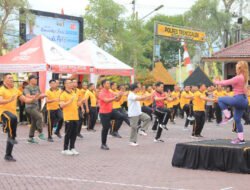 Hari Bhayangkara ke-80, TNI-Polri dan Forkopimda Trenggalek Perkuat Sinergi Lewat Olahraga Bersama