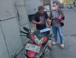 Polsek Gresik Kota Ringkus Sepasang Kekasih Pencuri Motor, Berawal dari Kunci Kontak yang Masih Menempel