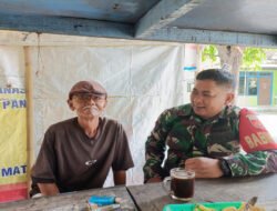 Dari Warung Angkringan, Babinsa Kratonan Bangun Kepercayaan Warga Binaan
