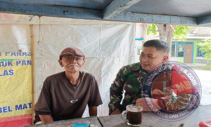 Dari Warung Angkringan, Babinsa Kratonan Bangun Kepercayaan Warga Binaan