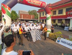 Gowes Bersama Ulama dan Masyarakat, Kapolres Pasuruan Ajak Wujudkan Daerah Aman dan Guyub