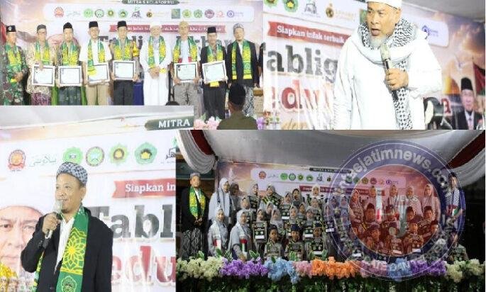 Tabligh Akbar Peduli Palestina dan Wisuda Santri Ke-XIII Ma’had Al Muttaqin Blimbing Paciran Lamongan Dipadati Ribuan Umat