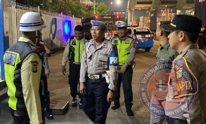 Patroli KRYD Jaga Jakarta On The Spot, Polres Pelabuhan Tanjung Priok, Antisipasi Gangguan Kamtibmas