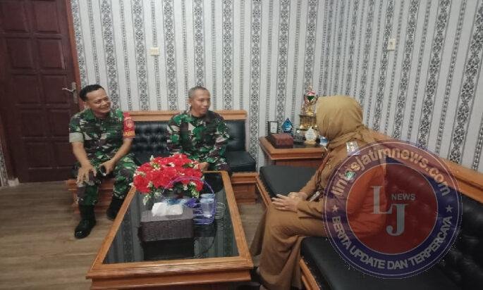 Kenali Wilayah & Perkuat Silaturahmi, Danramil 04/Jebres Anjangsana ke Kepatihan Wetan