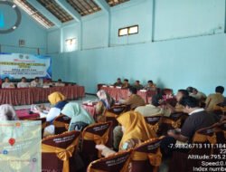 Partisipasi Babinsa Koramil 0801/05 Nawangan Dengan Hadiri Pembentukan Tim Perumus RKPDes Jetis Lor