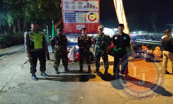 Patroli di Kismantoro, TNI–Linmas–Banser Bersinergi Jaga Kondusivitas Wilayah