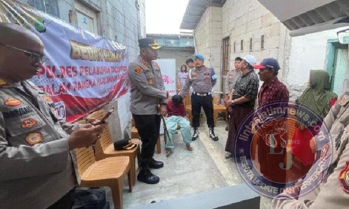 Kapolres Tanjung Priok, Resmikan Program Bedah Rumah, Wujud Kepedulian Polri kepada Masyarakat di Hari Bhayangkara ke- 80