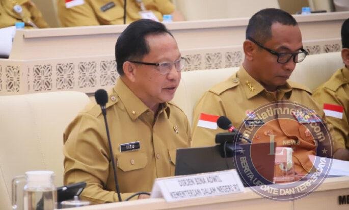 Mendagri Apresiasi Komisi II DPR RI Dukung Penguatan Wilayah Perbatasan