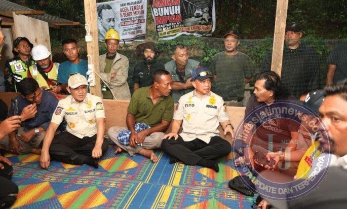 Warga Sampaikan Terima Kasih Satgas PRR Perkuat Struktur Jembatan Enang-Enang