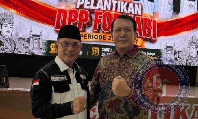 Ketua Umum (DPP-GMPK) Dr. Douglas Pasaribu, Hadiri Acara Pelantikan Pengurus DPP Forkabi 2026-2031