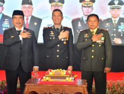 Perkuat Sinergi TNI-Polri, Dandim 0803/Madiun Hadiri Upacara Hari Bhayangkara ke-80