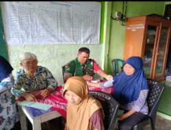 Babinsa Dampingi Pendataan Lansia, Wujudkan Layanan Kesehatan yang Menjangkau Hingga Tingkat Kelurahan
