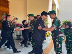 Datangi Mapolresta Surakarta, Dandim 0735/Surakarta Berikan Ucapan Selamat Hari Bhayangkara Ke-80