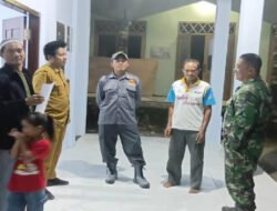 Wujud Nyata Menjaga Kondusivitas Wilayah, Babinsa Patroli Dengan Linmas