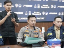 Polres Mojokerto Ungkap Kasus Penipuan Modus Uang Gaib, Dua Tersangka Diamankan di Malang