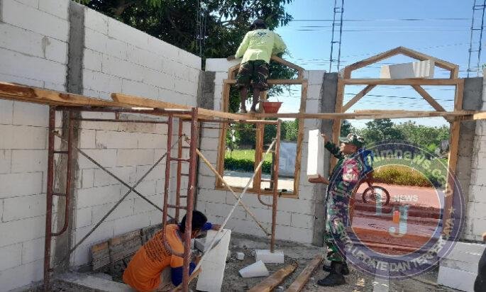 Hadir di Tengah Warga, Babinsa Desa Bulu Turun Tangan Bantu Wujudkan Rumah Impian