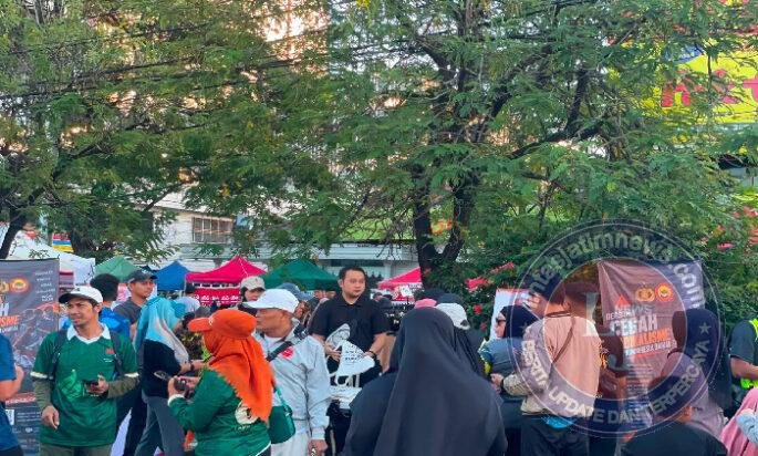 Densus 88 AT Polri Ajak Masyarakat Tolak Radikalisme dan Bullying melalui Kampanye Edukasi di Car Free Day Makassar