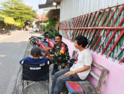 Pererat Silaturahmi, Babinsa Pucangsawit Rutin Komsos Dengan Warga Binaan