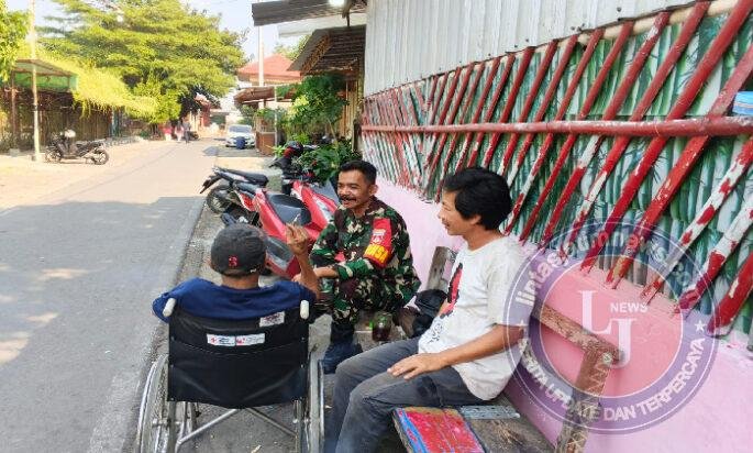 Pererat Silaturahmi, Babinsa Pucangsawit Rutin Komsos Dengan Warga Binaan