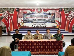 Hadiri Musdes RKPDes Tahun 2027, Babinsa Koramil 0801/12 Pringkuku Dukung Kesejahteraan Warga