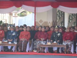 Kasdim Ngawi Hadiri Upacara Hari Jadi Kabupaten Ngawi ke-668 di Pendopo wedya graha Ngawi