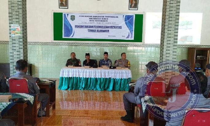 TNI-Polri Tingkatkan Kapasitas Satlinmas Desa Wonokerto untuk Perkuat Keamanan Wilayah