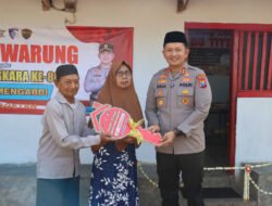 Dukung UMKM, Polres Magetan Renovasi Warung Bu Tiyem di Hari Bhayangkara ke – 80
