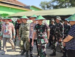 Perkuat Ketahanan Pangan, Dandim 0801/Pacitan Bersama Forkompinda Ikuti Panen Raya Sorgum