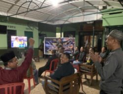 Kodim Wonogiri Dan Jajaran Koramil Menggelar Nobar Kebangsaan Piala Dunia