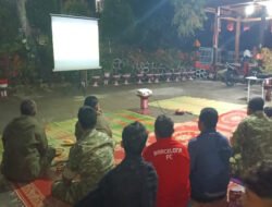 Pererat Kebersamaan, Kodim 0801/Pacitan Gelar Nobar Kebangsaan Piala Dunia 2026 Bersama Masyarakat