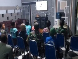 Warga dan Prajurit Kodim 0725/Sragen Bersatu dalam Nobar Piala Dunia12 Juli 2026