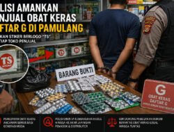 GWI : Tangkap Pengecer Pamulang Saja Tak Cukup, Polisi Harus Bongkar Bandar Besar Obat Daftar G!