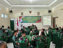 Dandim Boyolali Pimpin RALB Primkop Kartika D-04, Letda Inf Tri Atmoko Terpilih sebagai Ketua Baru