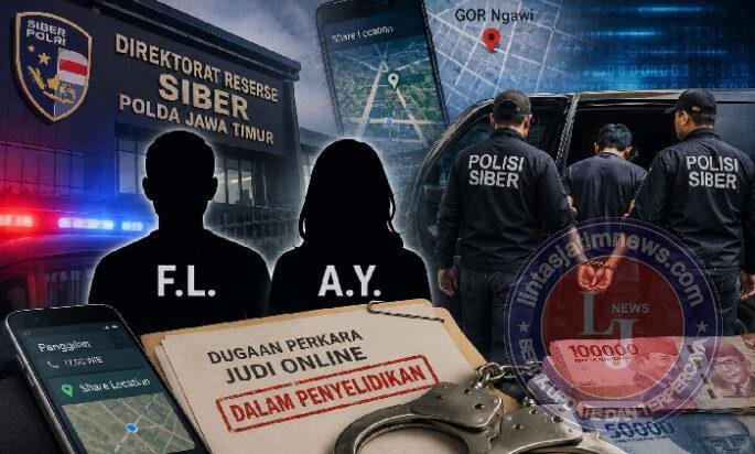 Dugaan Penanganan Perkara Dua Warga Ngawi Masih Misterius, LintasJatimNews Layangkan Konfirmasi Resmi ke Ditres Siber Polda Jatim