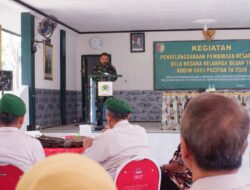 Tumbuhkan Kesadaran Bela Negara, Kodim 0801/Pacitan Gelar PKBN Bersama KBT