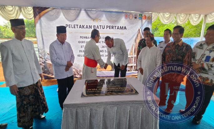 Kardinal Suharyo Pimpin Peletakan Batu Pertama Gereja TNI-Polri St. Ignatius Jatisari