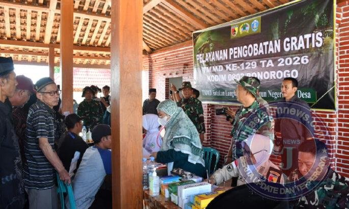 Desa Bulu Lor Dapat Program TMMD ke 129, Masyarakat Sambut Gembira