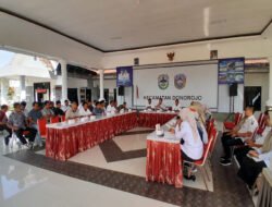 Babinsa Koramil 0801/11 Donorojo Hadiri Rakor PHBN Dalam Rangka Menyambut HUT RI Ke 81