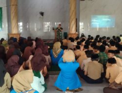 Kodim Sragen Tanamkan Nilai Kebangsaan kepada 316 Siswa MTsN 4, Bentengi Pelajar dari Pengaruh Negatif