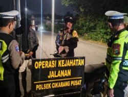 Jaga Jakarta Jaga Bekasi, Polsek Cikarang Pusat Gelar OKJ Antisipasi Kejahatan Jalanan