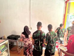 TMMD 129 Datang, Warung Makan Bu Yatini Tambah Ramai