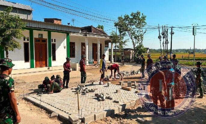 Desanya Dibangun TNI, Warga Senang Bukan Kepalang