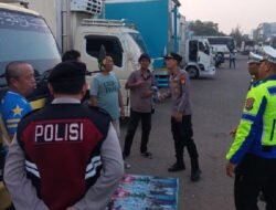 Jaga Jakarta On The Spot di Pelabuhan Muara Baru, Polisi Ajak Buruh Pelabuhan Jaga Keamanan dan Tolak Narkoba, Tawuran serta Judi Online
