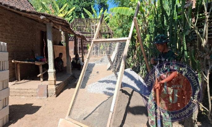 KAMITUWO GUPIT : Tiga Titik Rehab RTLH Dukuh Gupit Tepaf Sasaran