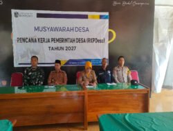 Hadiri Musdes Dalam Rangka Penyusunan RKPDesa Ploso, Sertu Fandi Tegaskan Siap Bangun Sinergi