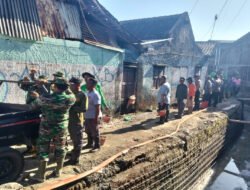 Hari Ke-6 TMMD Sengkuyung Tahap III TA. 2026 Kodim 0735 Surakarta, Terus di Kebut dengan merakit dan Pasang Begesteng Serta Buang Tanah