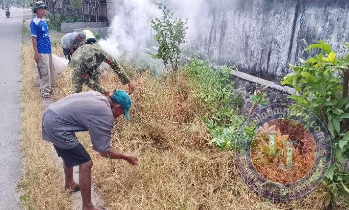 Jalan Desa Bersih, Kebersamaan Warga Dawuhan Tumbuhkan Kepedulian Lingkungan