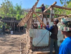 Semangat Kebersamaan Dominasi Pembongkaran Rumah Mbah Pearmi