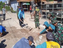 Danki Satgas TMMD 129 Bulu Lor Ajak Anggota Giat Bekerja